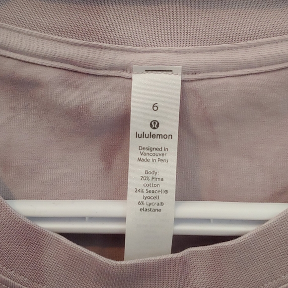 NWT Lululemon All Yours Tee *Spray - Picture 7 of 8